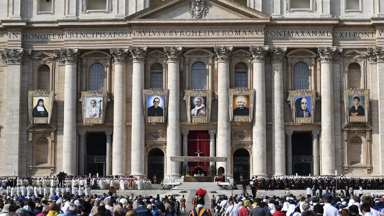 Le Pape François a canonisé, ce dimanche 14 octobre 2018, sept Bienheureux